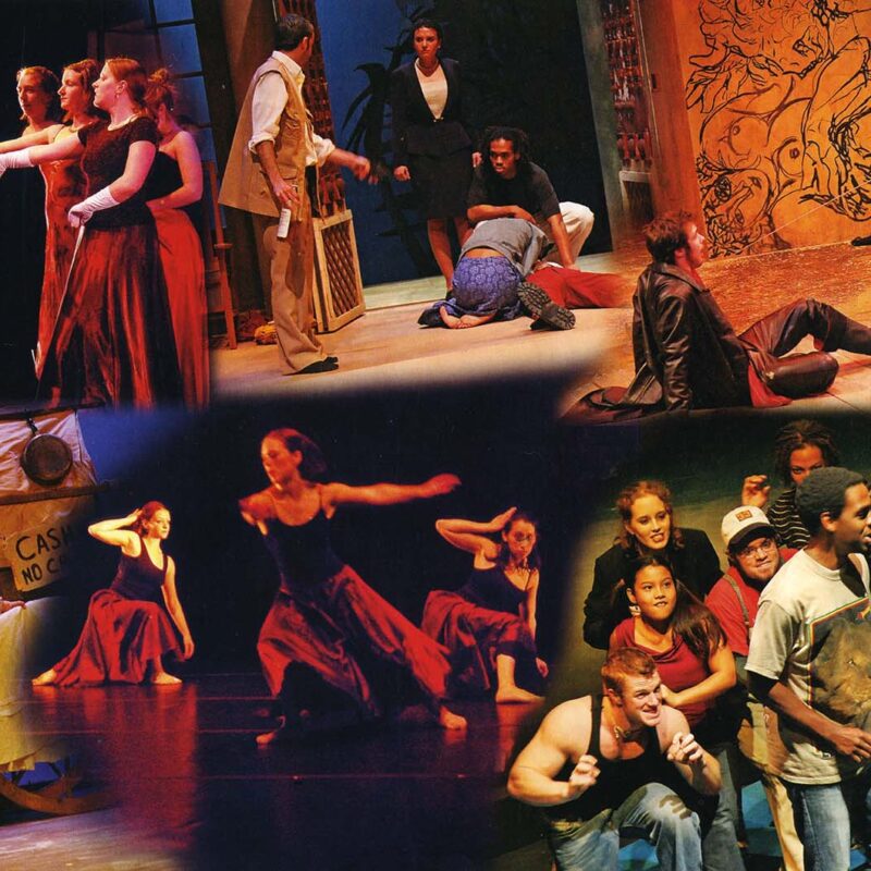 Theater and Dance schedule 2004-2005